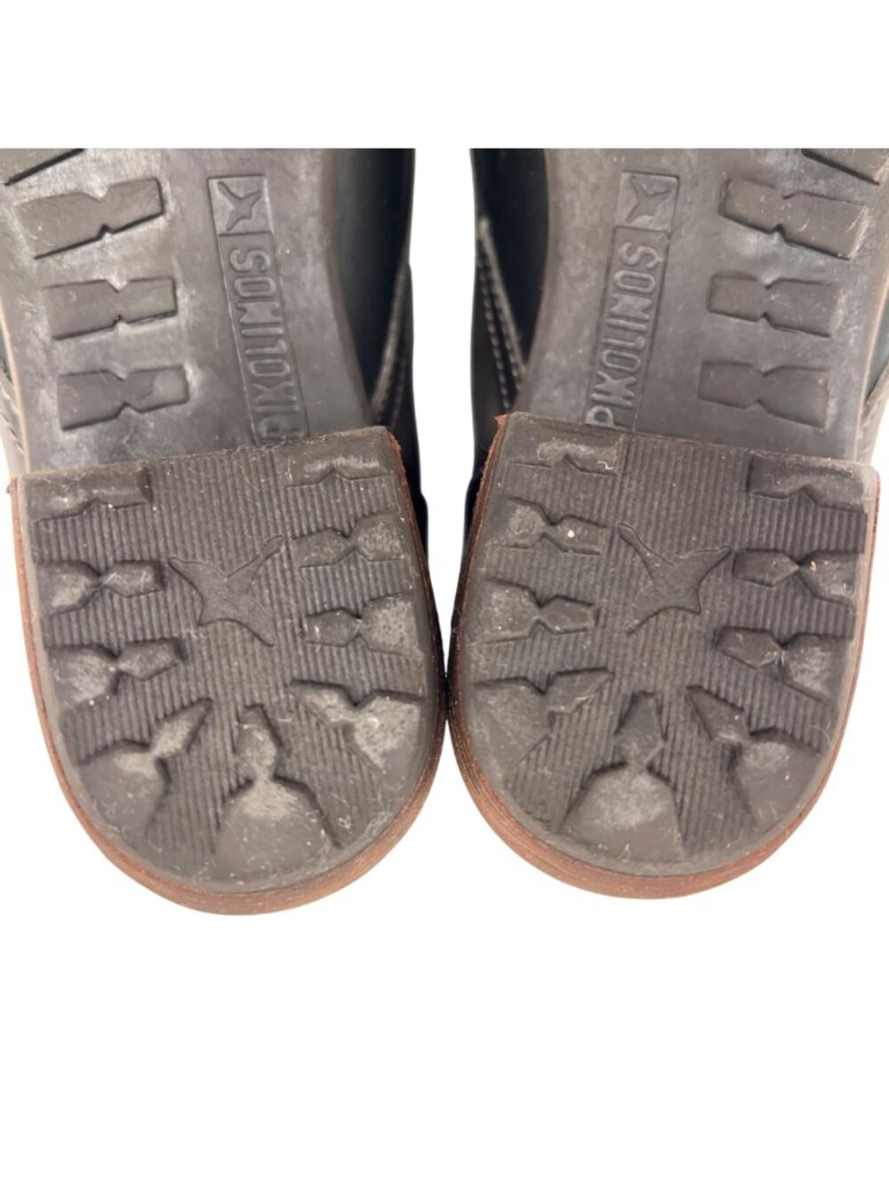 Pikolinos Le Mans Black Leather Ankle Boots Buckle Details Womens 38 EU / 7.5 US - Picture 10 of 16